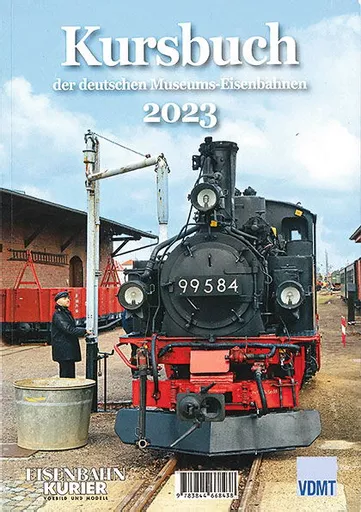 Kursbuch der Deutschen-Museumseisenbahnen 2023 (EK)