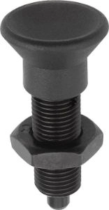 K0343 Indexing Plunger Without Collar In Stainless Steel Hardened Pin