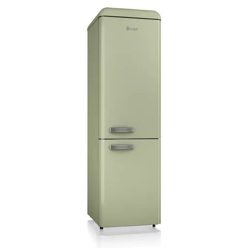 Retro Slimline Fridge Freezer