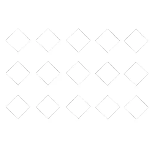 QUADRAT RIGID NO SUB DIVISIONS CLASS SET OF 15
