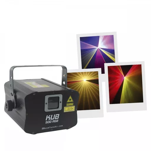 Boomtone DJ KUB 500RGB Laser Lighting Effect
