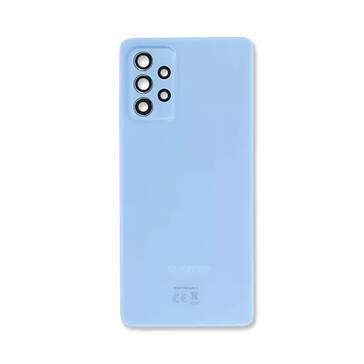 Back Cover w/ Camera Lens (Service Pack) (Blue) - For Galaxy A72 (A725)
