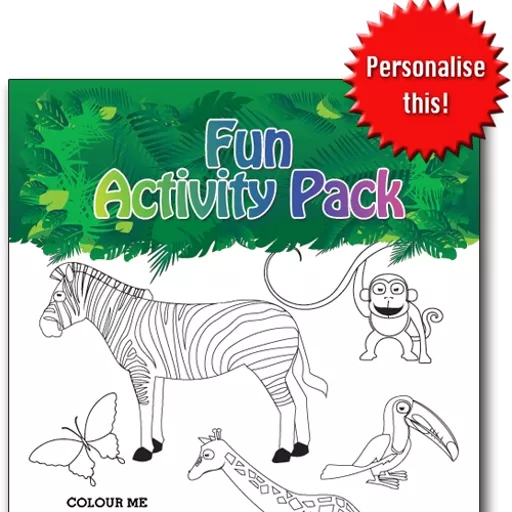 JUNGLE FUN ACTIVITY Pack - Pack of 100 - MP2651
