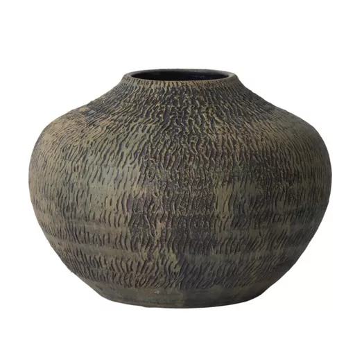 Vase, Tuva, Green - Large