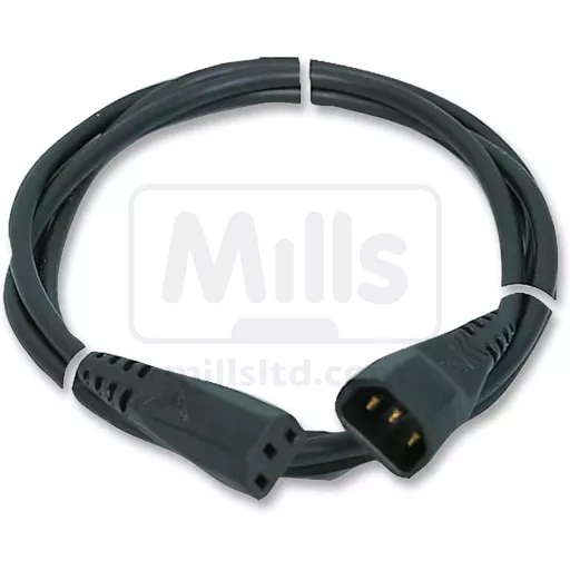 Fusion Extension Cable - IEC C14 Male to IEC C13 Female