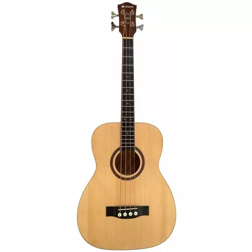Chord BOM-40 Electro-Acoustic Short Scale Bass Guitar