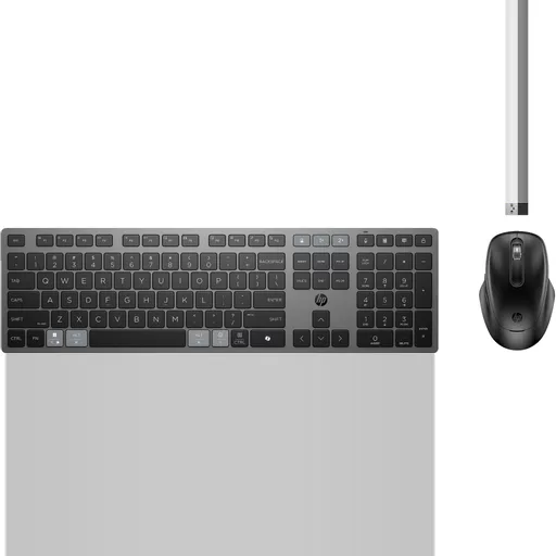 HP 725 Multi-Device Rechargeable Wireless Keyboard and Mouse Combo