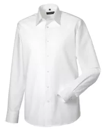 Men's Long Sleeve Easy Care Tailored Oxford Shirt