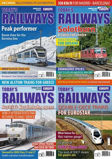 Today's Railways Europe 12-issue DIGITAL Subscription for Tablet, Laptop, PC and Smartphone