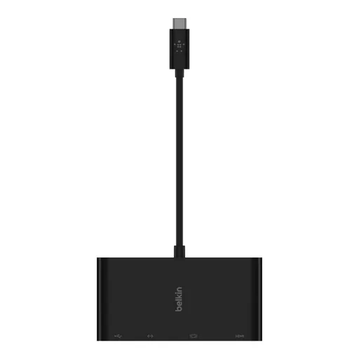 Belkin AVC005BTBK interface hub USB 3.2 Gen 1 (3.1 Gen 1) Type-C Black