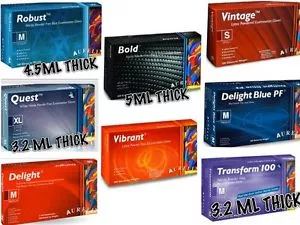 Glove Nitrile, Large, Purple, AURELIA® TRANSFORM®