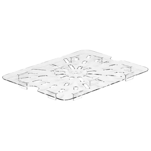 1/2 CLEAR GN DRAIN SHELF POLYCARBONATE CAMBRO