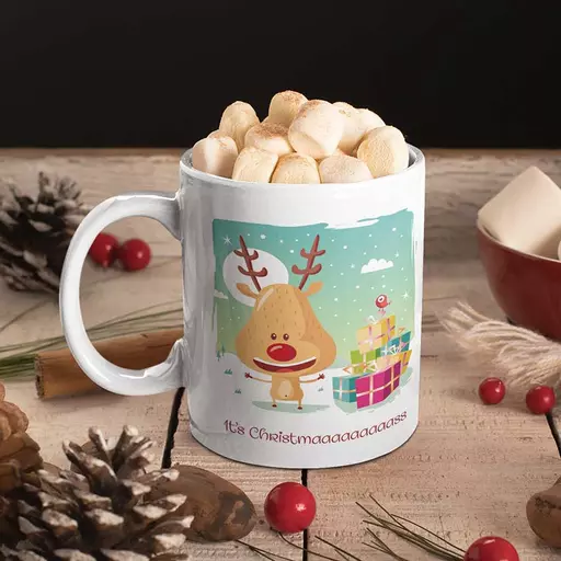 It's Christmaaaaaaaaass  - Personalised Christmas Mug
