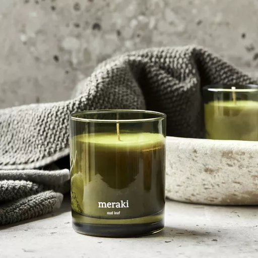 Scented candle, Oud Leaf