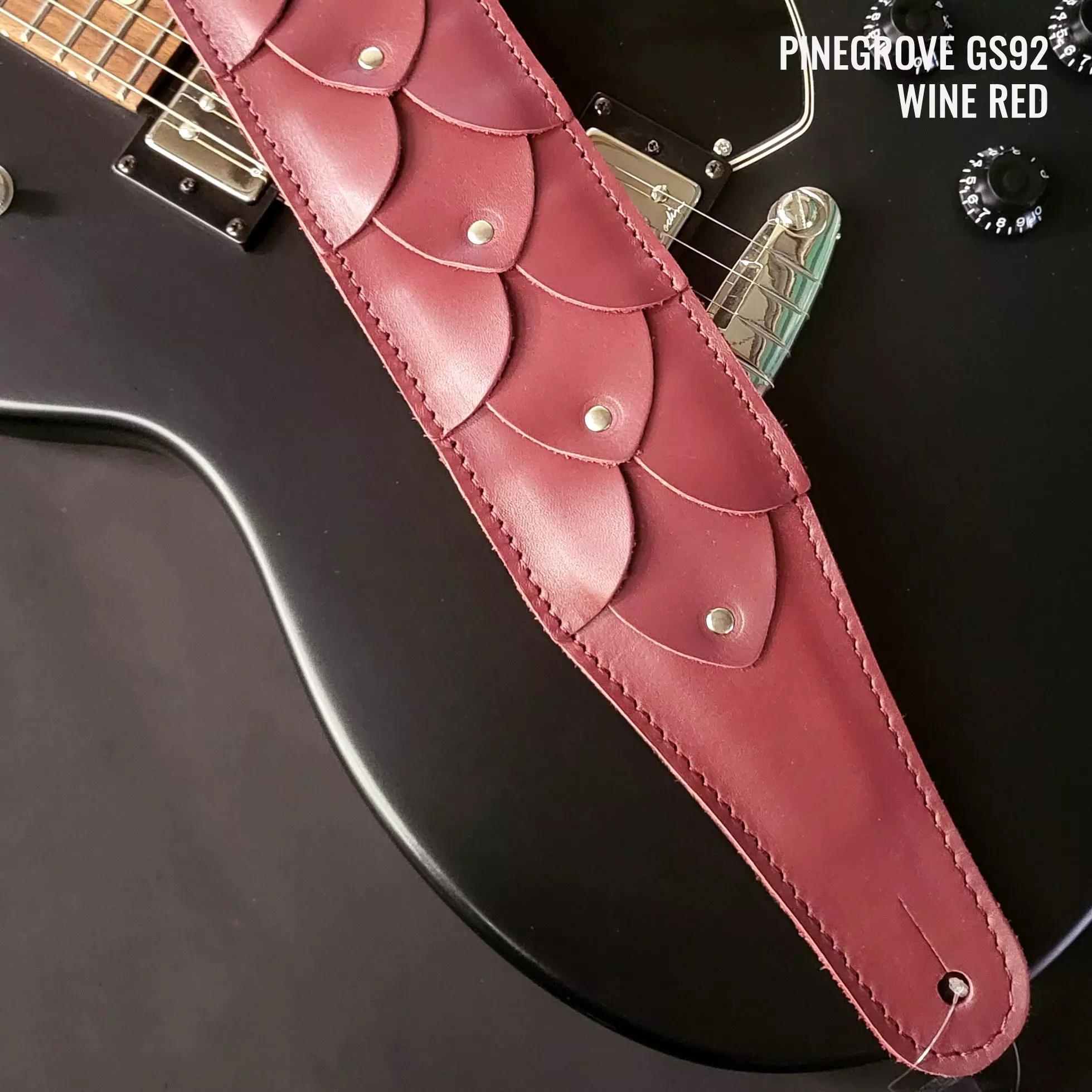GS92 wine red Montana guitar strap Pinegrove ANNO 111942.jpg