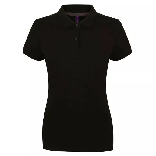 Henbury Ladies Modern Fit Cotton Piqu Polo Shirt