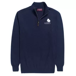 Mens 1_4 Zip Navy.png