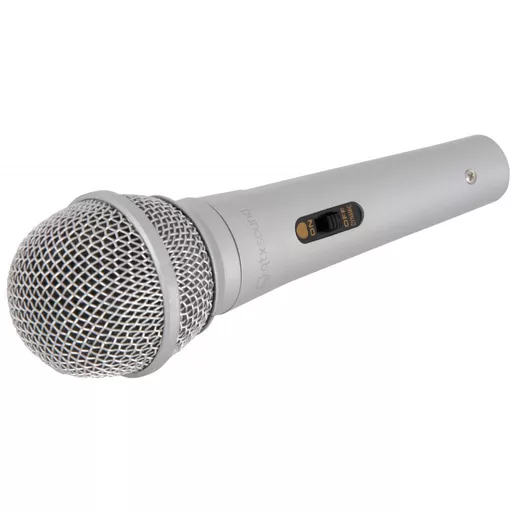 QTX DM11B Dynamic Microphone - Silver