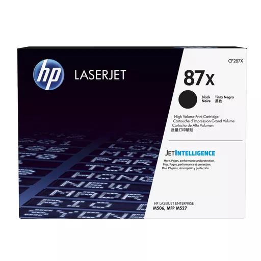 HP CF287X/87X Toner cartridge high-capacity, 18K pages ISO/IEC 19752 for HP LaserJet M 506