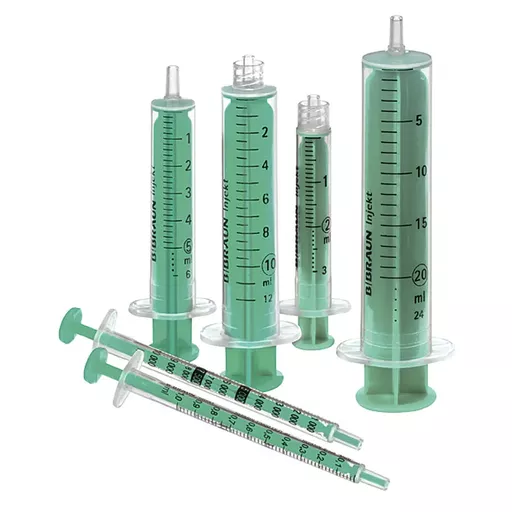 Syringes 10ml Luer Sterile Plastic 2 Pieces PK100