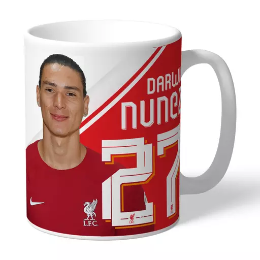 Liverpool FC Nunez Autograph Mug