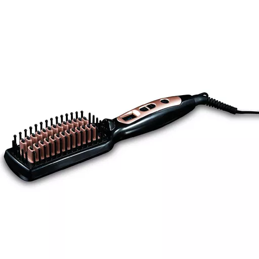 Noir LED Straightening Brush