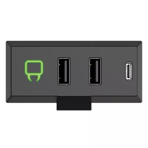 Venom VS2884 interface hub USB 3.2 Gen 1 (3.1 Gen 1) Type-C Black