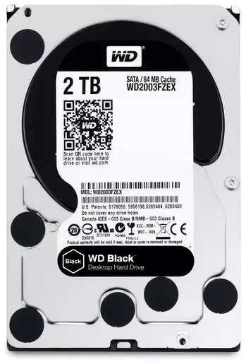 Western Digital Black 3.5" 2000 GB Serial ATA III