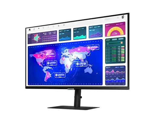 Samsung LS32A600NWUXXU computer monitor 81.3 cm (32") 2560 x 1440 pixels Quad HD LCD Black