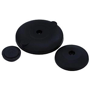 K0415 Swivel Pads In Plastic With & Without Holes Size 30-120mm