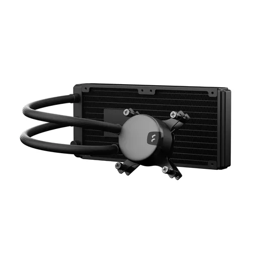 Fractal Design Lumen S24 v2 RGB Processor All-in-one liquid cooler 12 cm Black 1 pc(s)