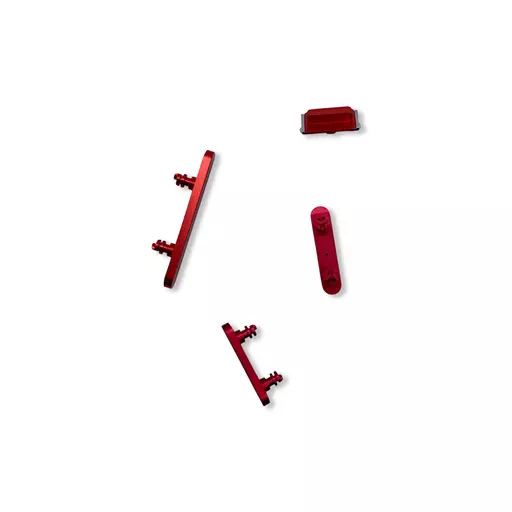 External Button Set (Red) (CERTIFIED) - For iPhone 12 Mini