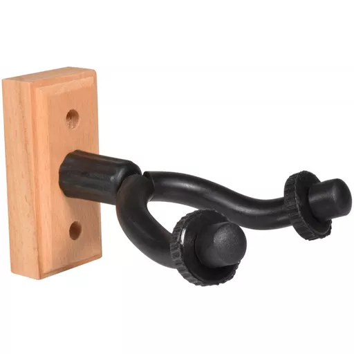 Chord Wall Mount Guitar Hanger with Wooden Base