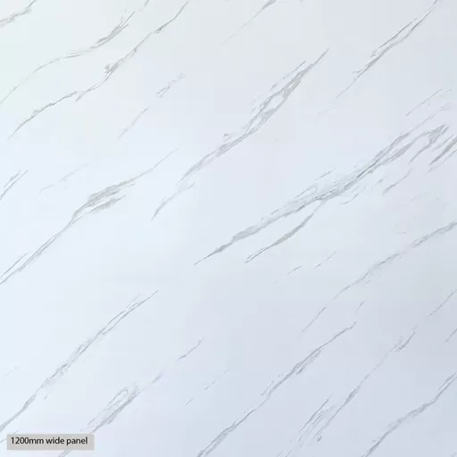 PVC Satinpanel 1200 x 2400mm - Carrara