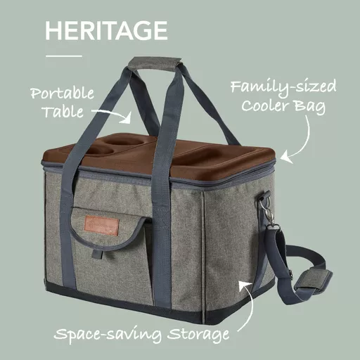 Heritage Foldable Picnic Cooler