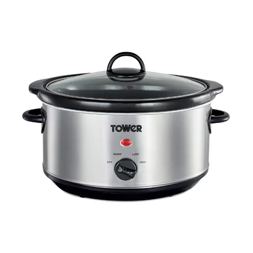 3.5 Litre Stainless Steel Slow Cooker