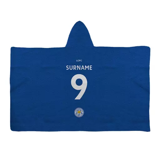 Leicester City Back of Shirt Fleece Blanket