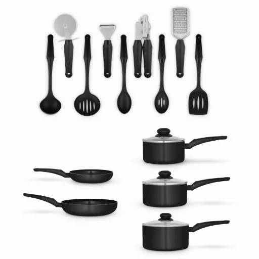 Townhouse 14 Piece Cookware and Tool Set