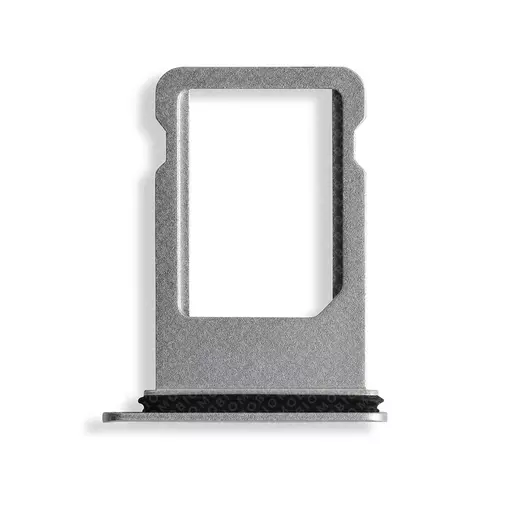 Sim Card Tray (Silver) (CERTIFIED) - For iPhone 8 Plus