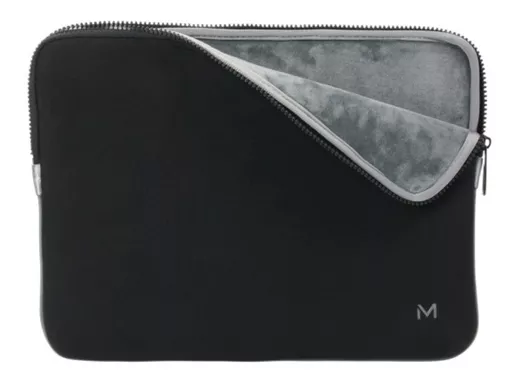 Mobilis 049016 notebook case 35.6 cm (14") Sleeve case Black, Grey