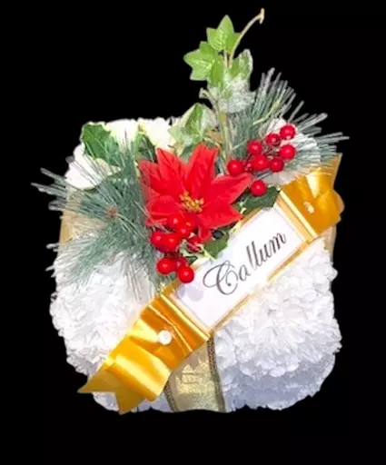 CHRISTMAS PRESENT - FESTIVE GIFT - GRAVE TRIBUTE - MEMORIAL