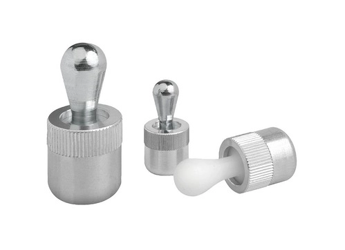 K0368 - Lateral Spring Plungers In Aluminium & Steel Size 6-16mm