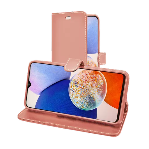 Wallet for Galaxy A15 - Rose Gold