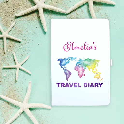 Notebook Travel Colour Map