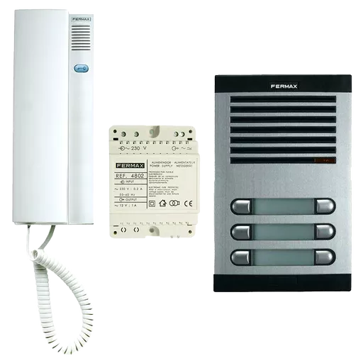 FERMAX 6206 6 Way Citymax Audio Door Entry Kit