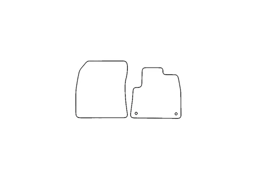 Peugeot Partner 2018+ Tailored 3mm Rubber Mats