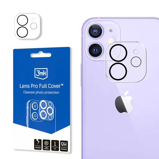 3mk - Lens Pro Full Cover - For iPhone 12