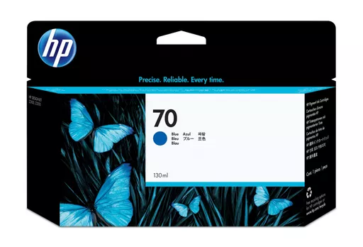 HP C9458A/70 Ink cartridge blue 130ml for HP DesignJet Z 3100/3200