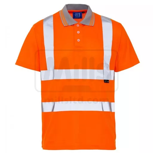 Hi Vis Polo Shirt - Orange