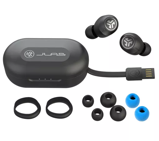 JLab JBuds Air ANC True Wireless Earbuds - Black